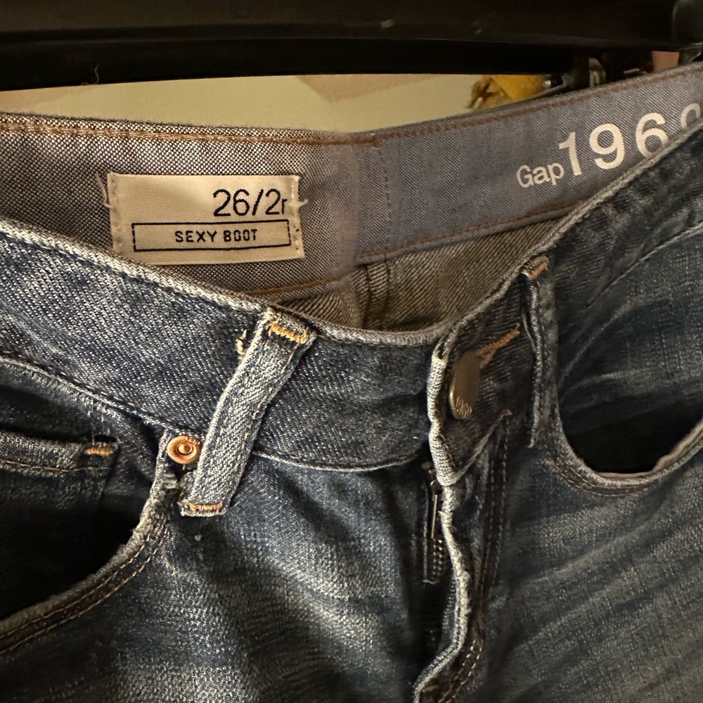 GAP Blue Sexy Bootcut Jeans Classic Style